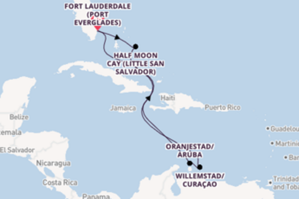Charming sail from Fort Lauderdale with Holland America Line