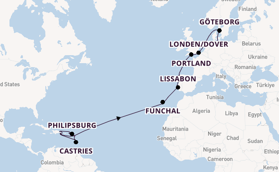 Caribbean vanaf La Romana met AIDAbella