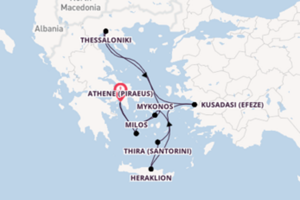 In 7 dagen naar Athene (Piraeus)