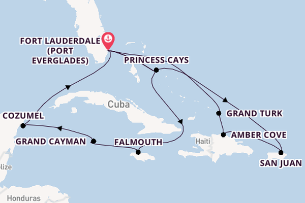 Luxury Caribbean Adventurer & Miami Stay