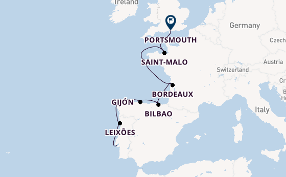 Portugal from Lisbon, Portugal with the Azamara Quest