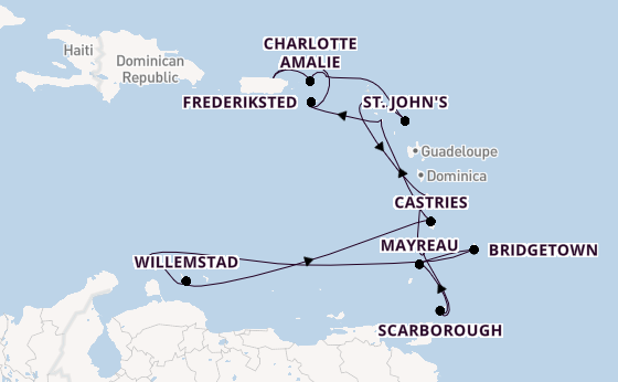 Caribbean from San Juan, Puerto Rico with the Azamara Journey