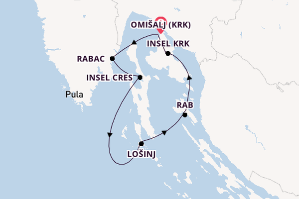 8 Tage Kroatien Reise