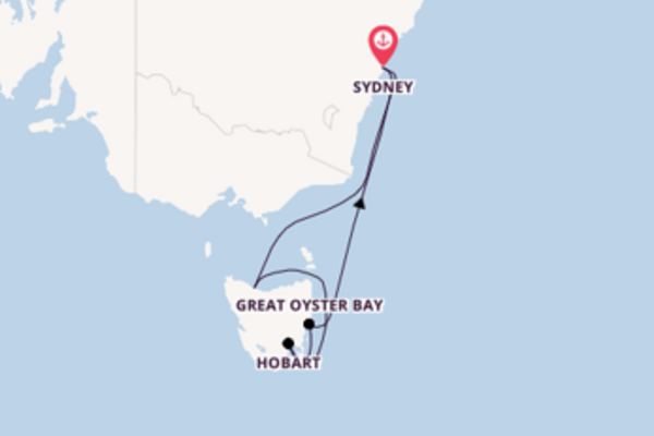 8 day cruise with the Queen Elizabeth to Sydney