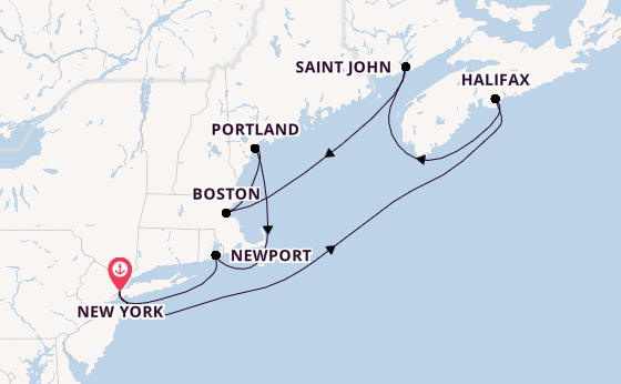 East Coast USA from New York with the Norwegian Escape