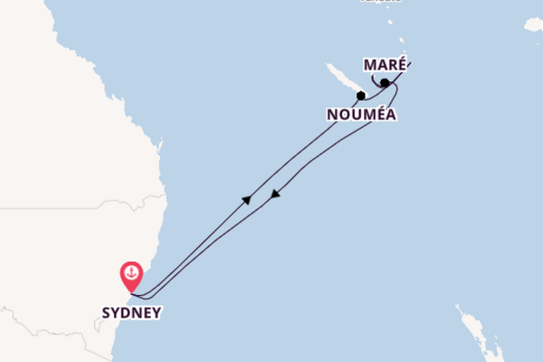 9 day journey from Sydney