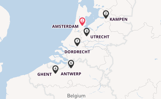 Ijssel from Amsterdam, Netherlands with the AmaSofia