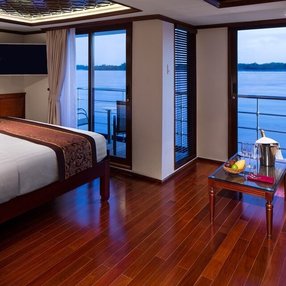 Come aboard the AmaDara and discover one of 5 cabin categories on a total of 3 decks that can accommodate 124 passengers. Choose your dream cabin and feel at home on board the AmaDara!