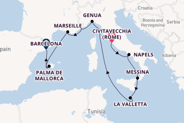 Cruise met Oceania Cruises naar Marseille