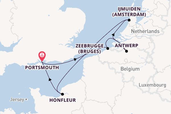Escape to Belgium, France & Holland
