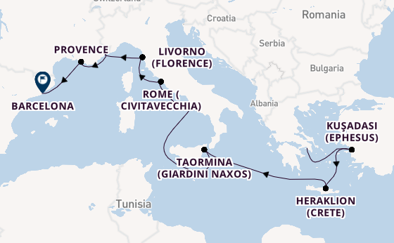 Mediterranean Wonders & Solar Eclipse Spectacle