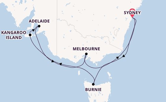 Australien ab Sydney auf der Norwegian Spirit