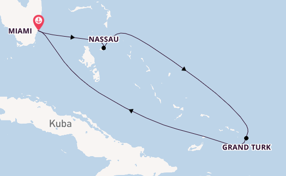 Karibik ab Miami auf der Freedom of the Seas