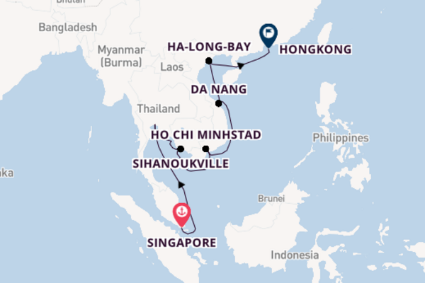Bewonder Singapore, Ho Chi Minhstad en Hongkong