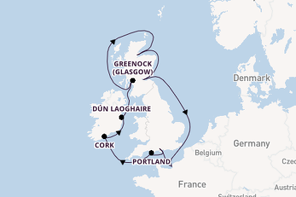De pracht van het mooie Greenock (Glasgow)