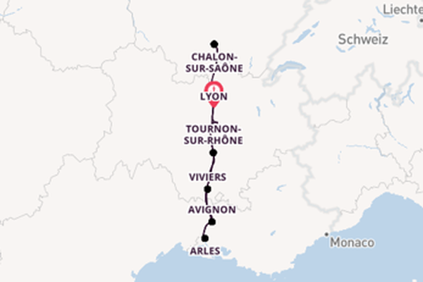 Lyon und Tournon-sur-Rhône genießen