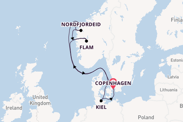 Denmark & the Norwegian Fjords