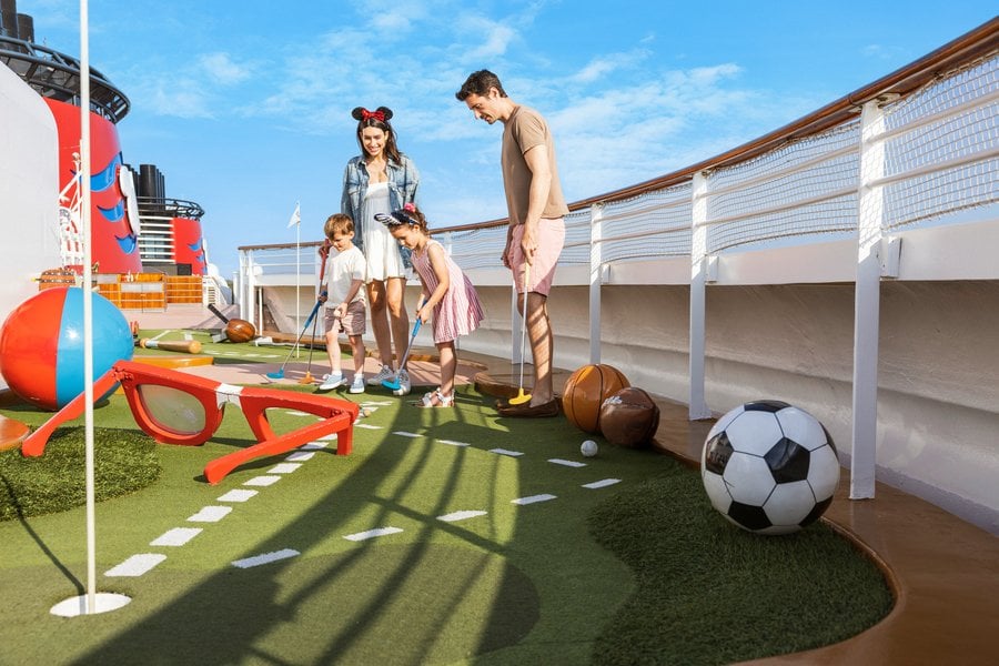 England ab Southampton, Großbritannien auf der Disney Dream