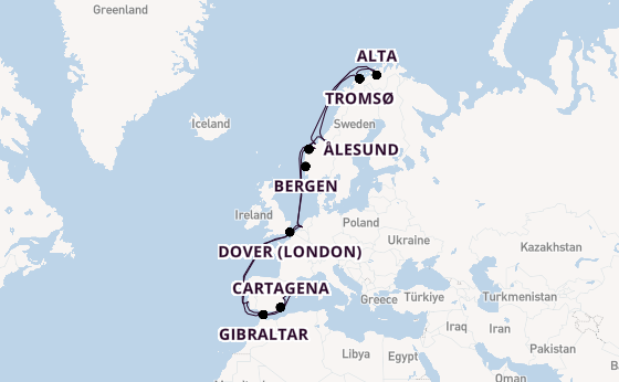 Norway from Rotterdam, The Netherlands with the Nieuw Statendam