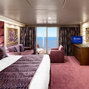 Come aboard the undefined and discover one of 55 cabin categories on a total of 14 decks that can accommodate 4363 passengers. Choose your dream cabin and feel at home on board the undefined!