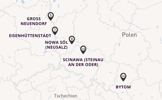 Oder ab Berlin-Tegel, Deutschland auf der MS Sans Souci
