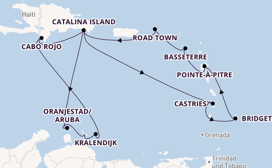 Karibik ab Deutschland auf der Costa Fascinosa