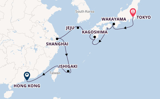 Luxury Far East Enchantment Cruise with Tokyo Stay