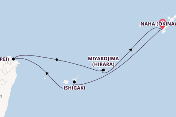 6daagse reis naar Naha (Okinawa)