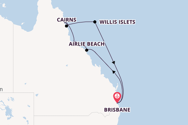 Australien ab Brisbane, Australien auf der Grand Princess