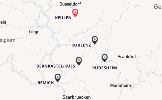 Moezel vanaf Keulen, Duitsland met de nickoSPIRIT