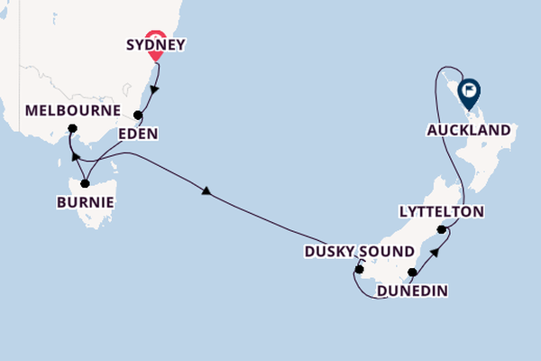 Australien und Neuseeland ab Sydney auf der Norwegian Spirit
