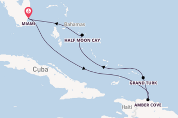 7-daagse cruise met de Carnival Magic vanuit Miami