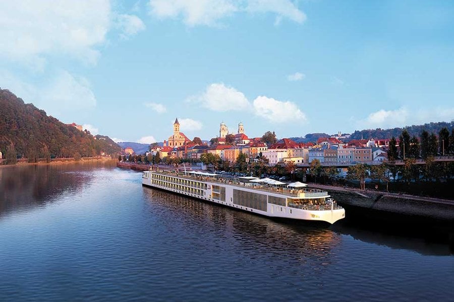 Danube River, Europe from Passau, Germany with the Viking Ingvi