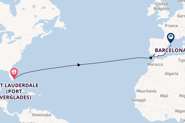 Sunshine State to Spanish Delights Transatlantic