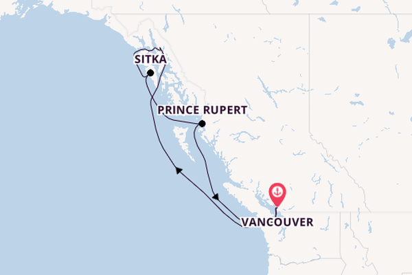 Alaska & West Canada from Vancouver, Canada with the Serenade of the Seas