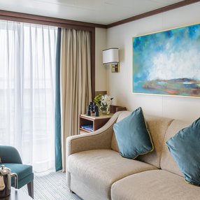 Come aboard the Britannia  and discover one of 46 cabin categories on a total of 13 decks that can accommodate 3647 passengers. Choose your dream cabin and feel at home on board the Britannia !