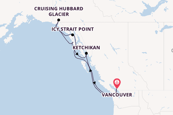 Alaska & West Canada from Vancouver, Canada with the Anthem of the Seas
