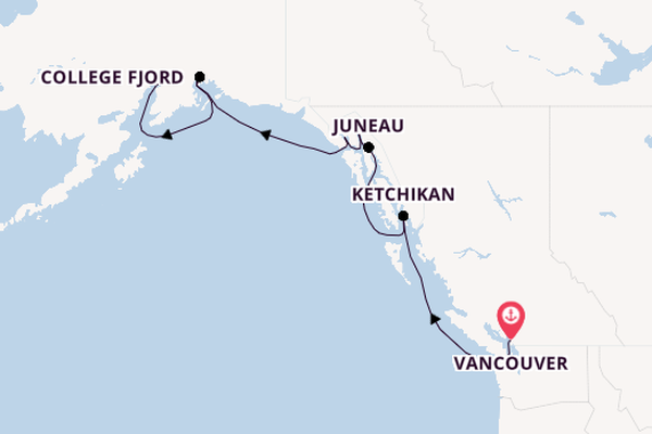 Alaska & West Canada from Vancouver, Canada with the Island Princess