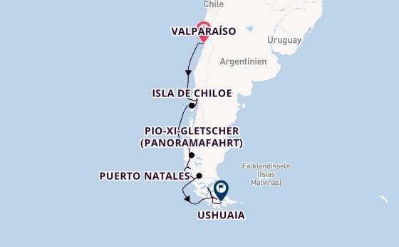 HANSEATIC inspiration - Expedition im Labyrinth der chilenischen Fjorde