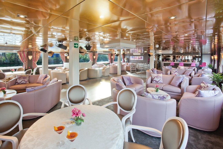 Garonne ab Bordeaux, Frankreich auf der MS Cyrano de Bergerac (CroisiEurope)