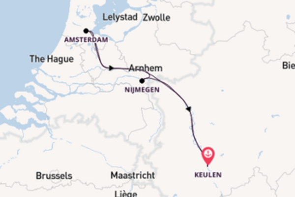 Cruise met Phoenix Cruises naar Amsterdam
