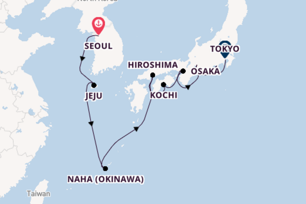 All Inclusive Japan and South Korea with City Stays