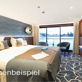 Kommen Sie an Bord der undefined und entdecken Sie eine der 9 Kabinenkategorien auf insgesamt 4 Decks die für 180 Passagiere Platz bieten. Wählen Sie Ihre Traumkabine und fühlen Sie sich auf Ihrer Kreuzfahrt an Bord der undefined wie Zuhause!