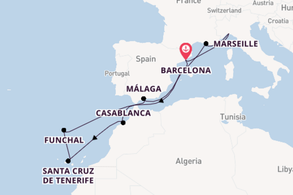 Geniet van het sfeervolle Barcelona met MSC Cruises