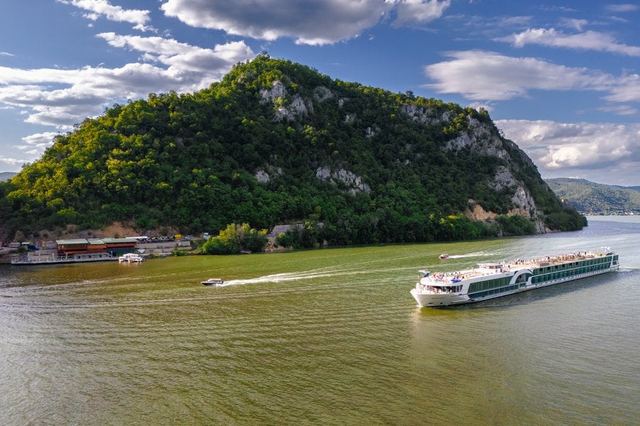 Donau vanaf Passau, Duitsland met de Amadeus Nova