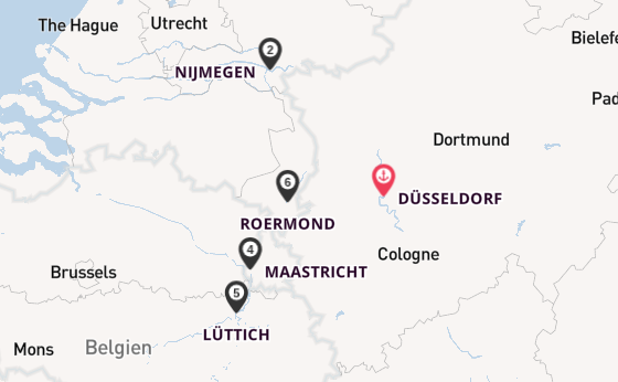Maas ab Düsseldorf, Deutschland auf der Elegant Lady
