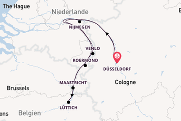 Maas ab Düsseldorf, Deutschland auf der Elegant Lady