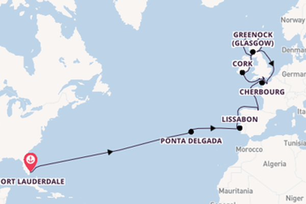 Cruise in 29 dagen naar Southampton (Londen) met Princess Cruises