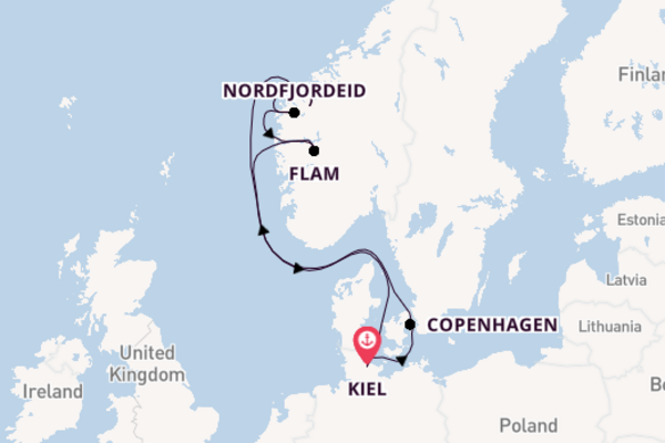 MSC Euribia 8  Kiel-Kiel