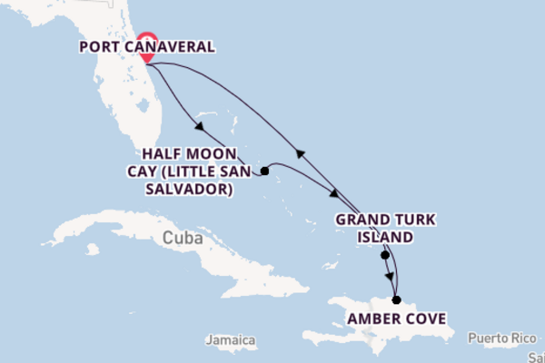 Expedition with Carnival Cruises Australia from Port Canaveral